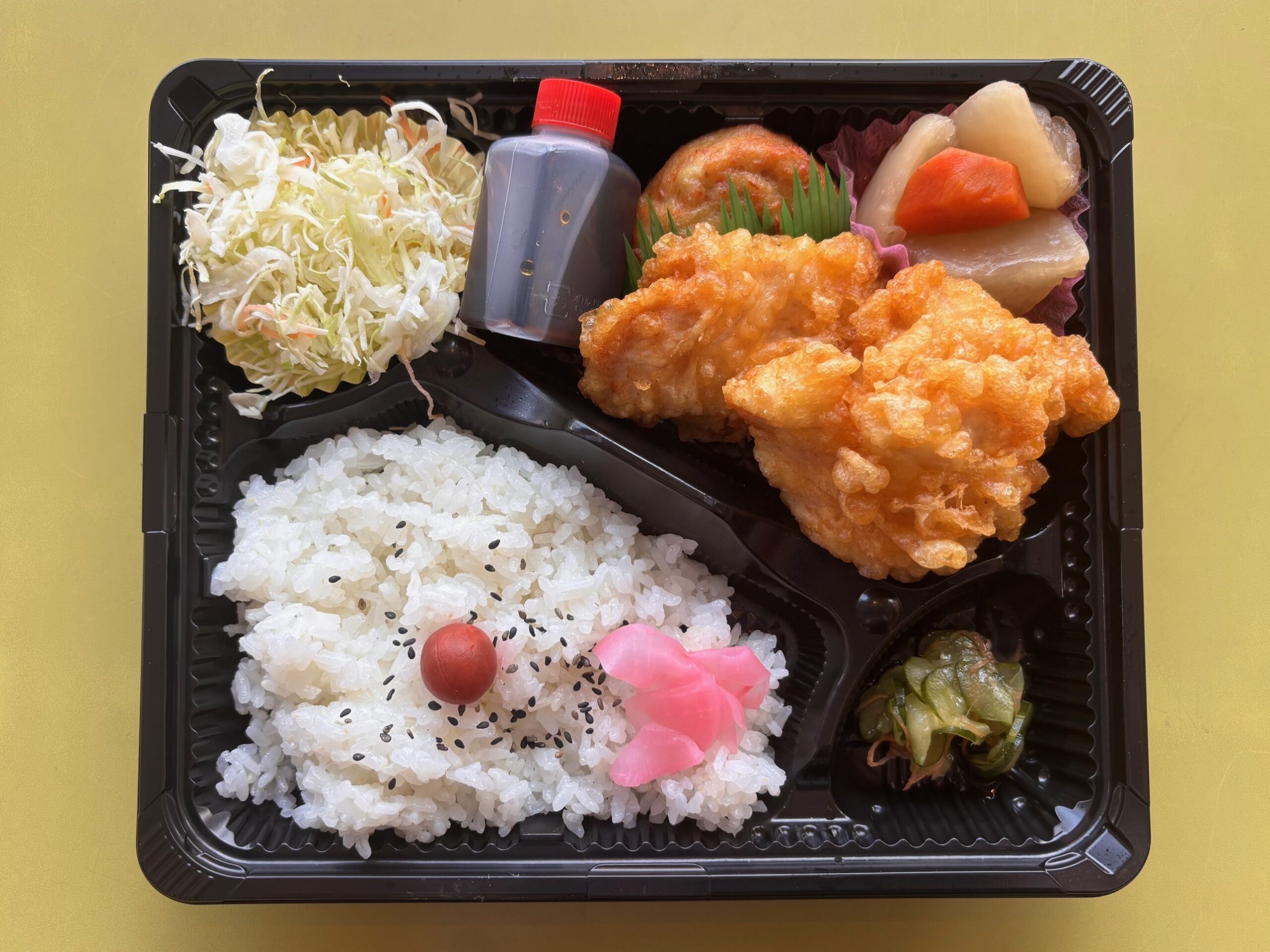 とり天弁当